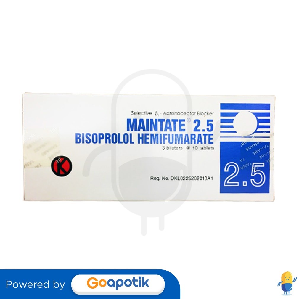 Maintate 2.5 Mg Box 30 Tablet