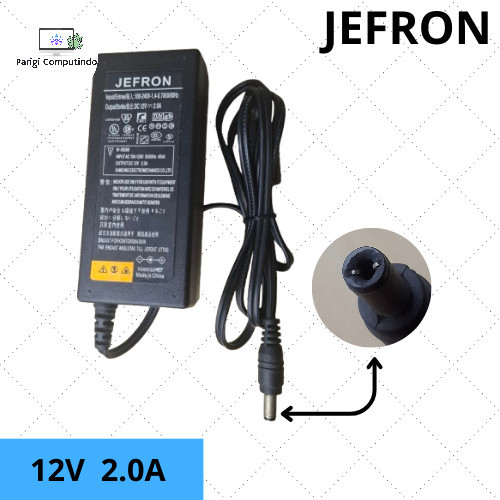 Adaptor JEFRON (DC 12V ~ 2.0A)