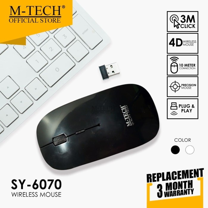 COD M-Tech Original Mouse Wireless Slim 6070