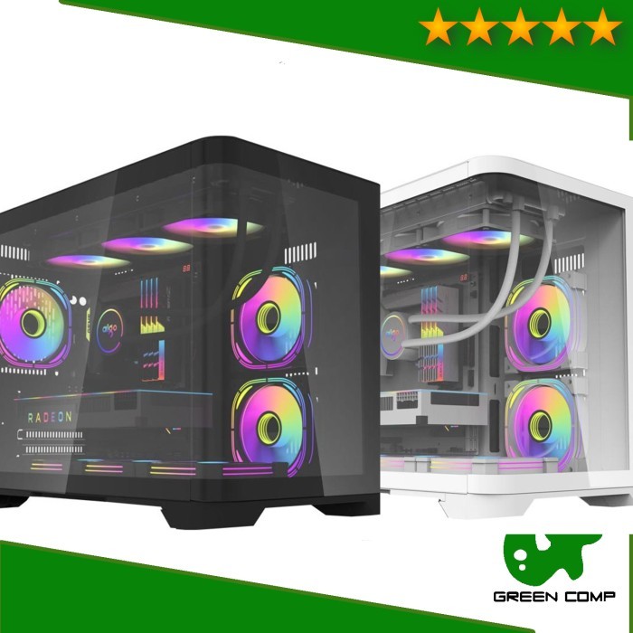 AIGO ARC1 M-ATX Curve PC Casing