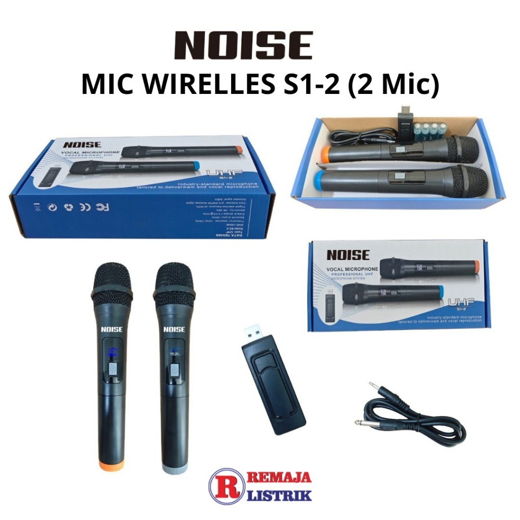 Microphone Wireless S 1-2 Noise (2 Mic)