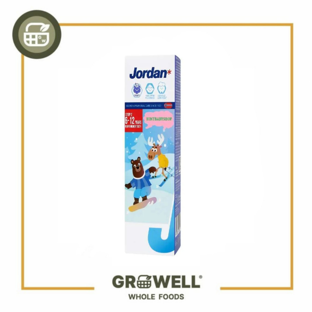 JORDAN KIDS TOOTHPASTE STEP 2 GRAPE (75GM)
