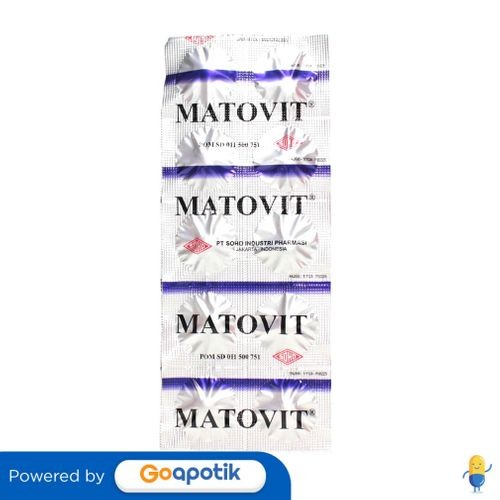 Matovit Strip Isi 10 Tablet
