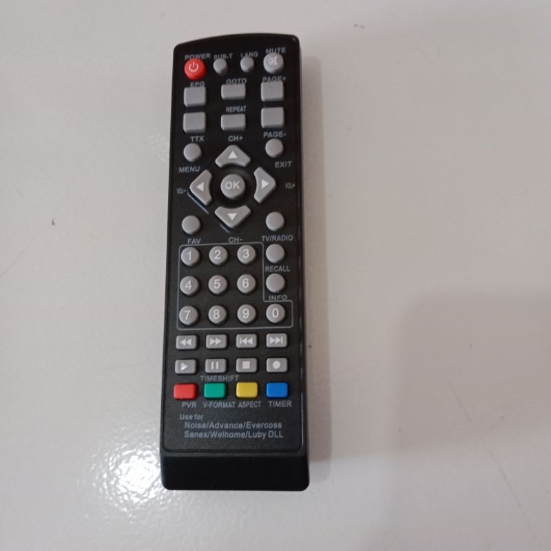 Remot Remote Set Box STB DVB Luby Tanpa Setting Universal