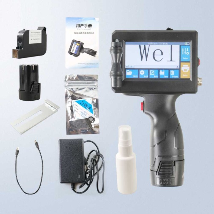 Mesin Coding Expired Date Logo Portable Handheld Printer Inkjet - Printer PIG600