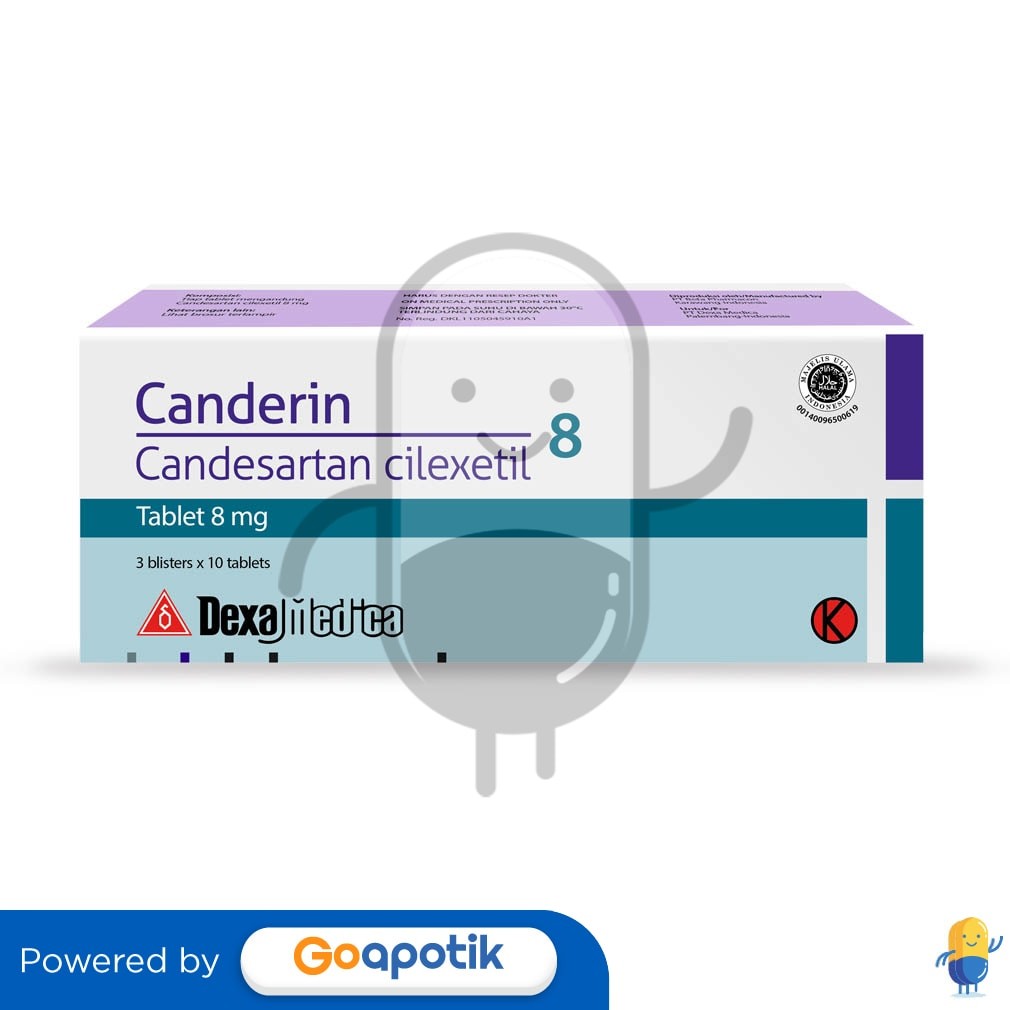 Canderin 8 Mg Box 30 Tablet