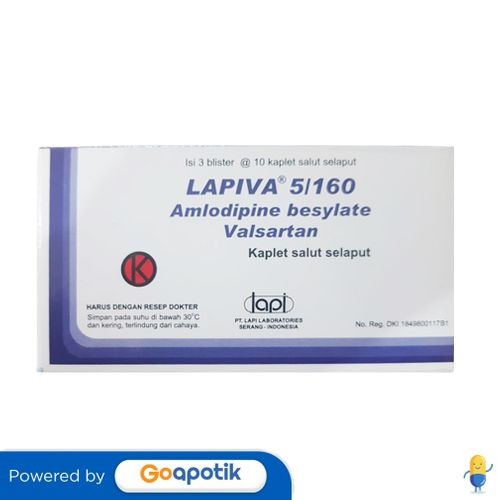 Lapiva 5/160 Mg Box 30 Tablet