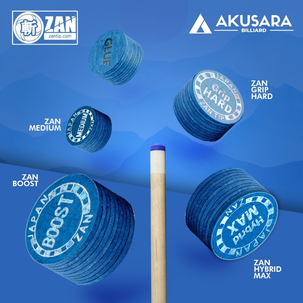 Tip Zan Grip BOOST Japan Tip Pool Billiard