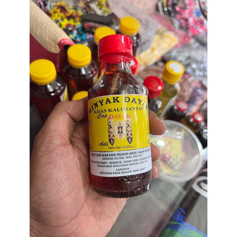 Minyak Urut Dayak (Botol Kaca 150ml)