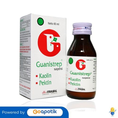 Guanistrep Syrup Isi 60 Ml Botol