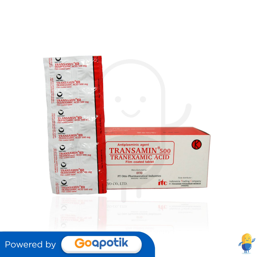 Transamin 500 Mg Box 100 Tablet
