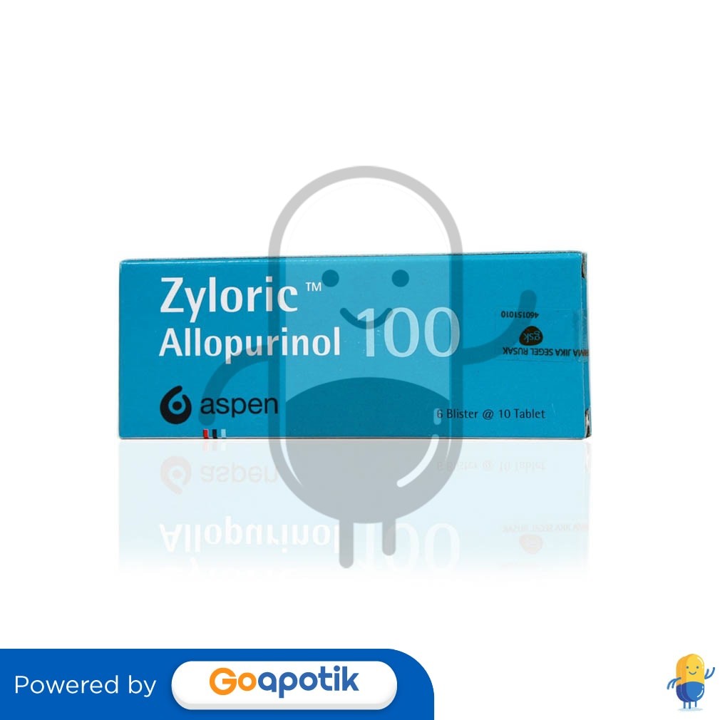 Zyloric 100 Mg Box 60 Tablet
