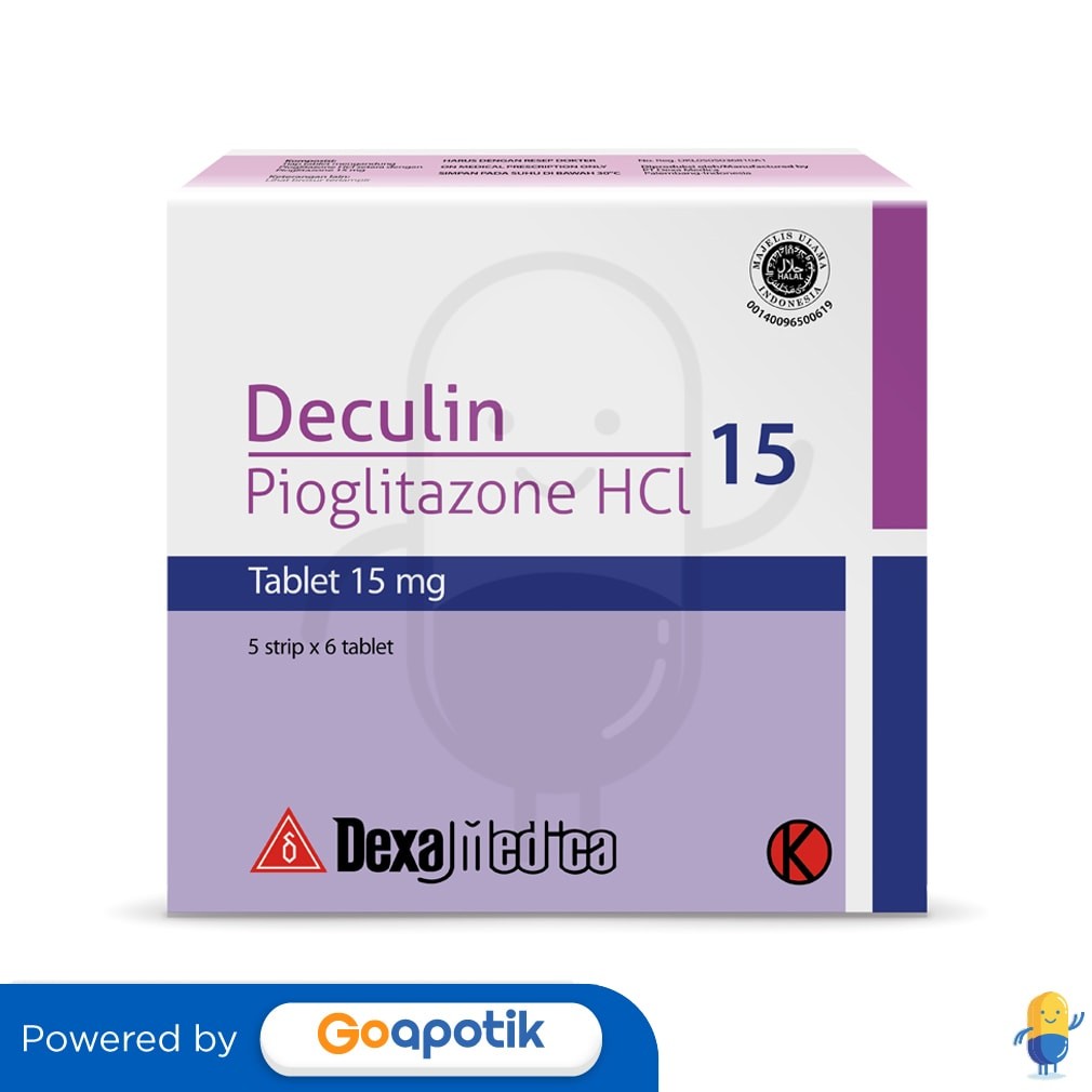 Deculin 15 Mg Box 30 Tablet