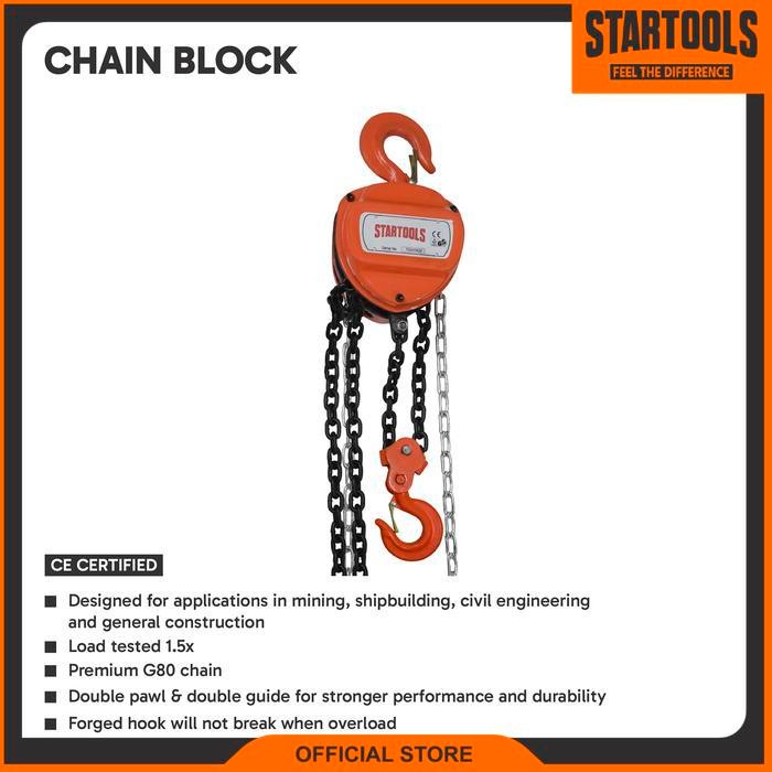Startools Chain Block / Takel 1.0T X 5Mtr