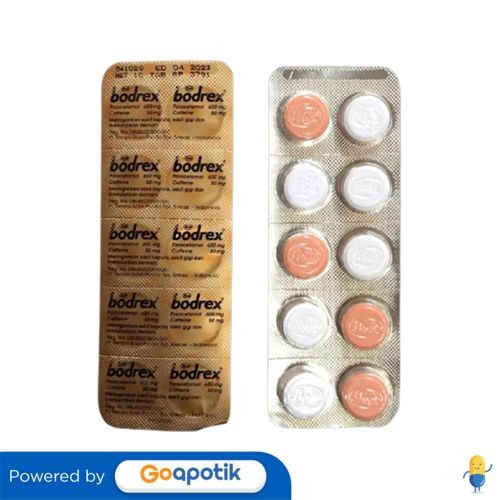 Bodrex Strip Isi 10 Tablet