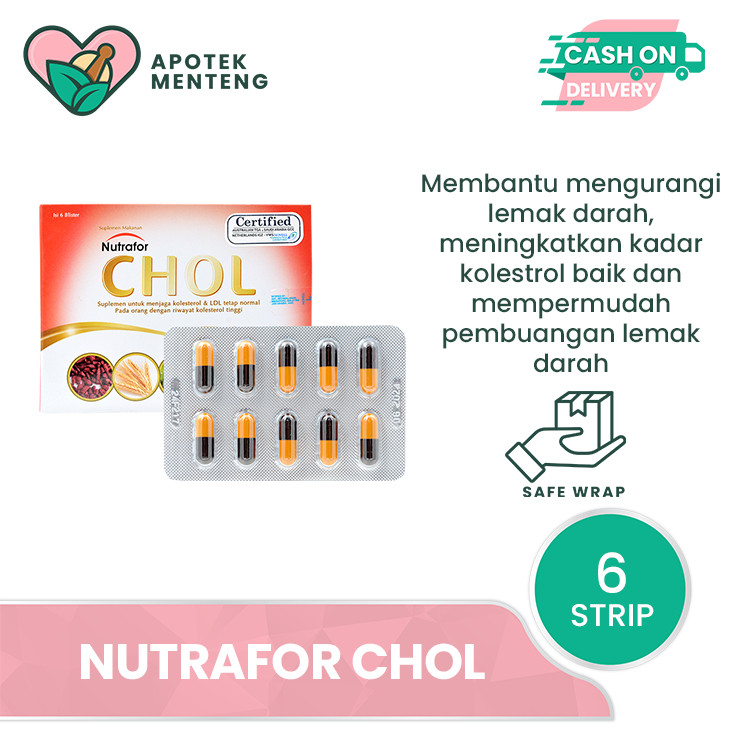 Nutrafor CHOL - Suplemen Penurun Lemak Darah