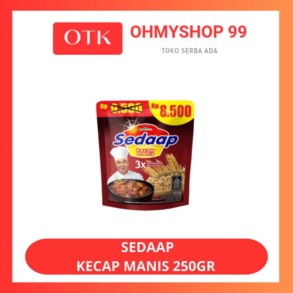 Sedaap Kecap Manis 250gr