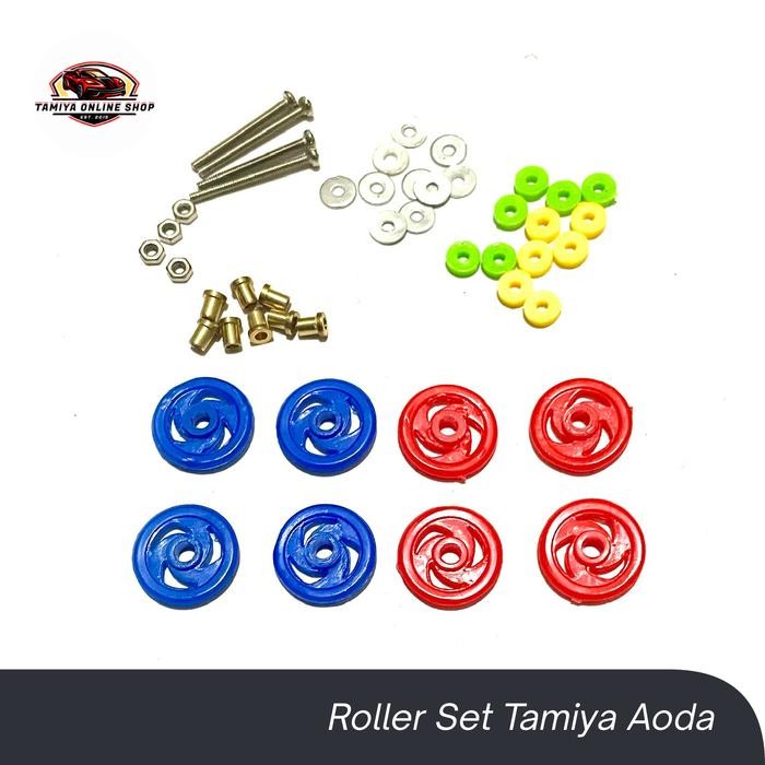 Plastic Roller Tamiya, isi 8 pcs - Roller Tamiya