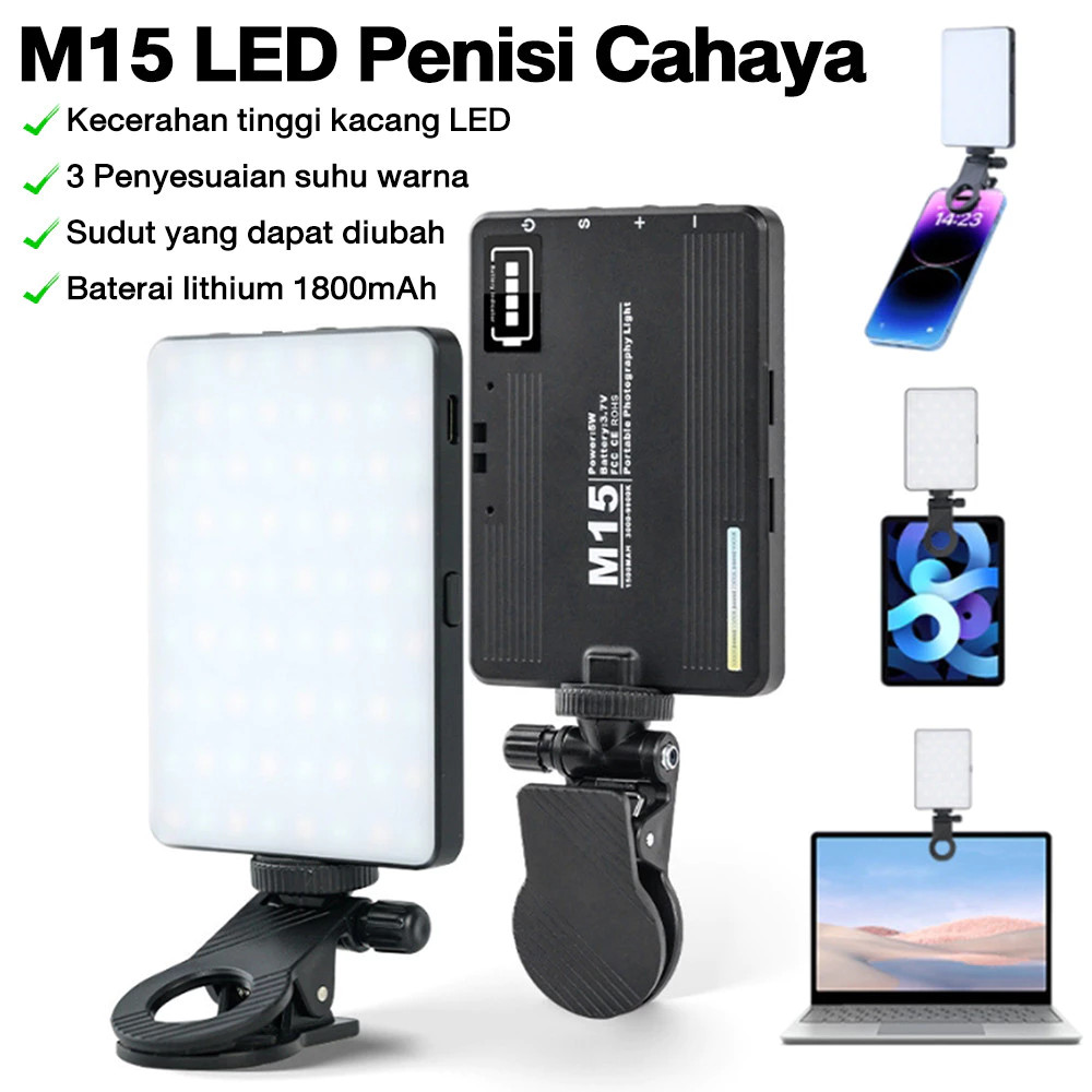 Kamera Mini Streamer Selfie Portable LED Tablet Universal