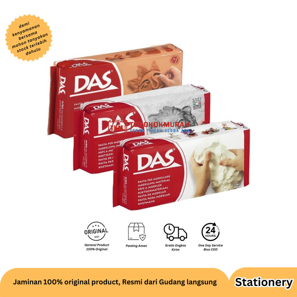 DAS MODELLING CLAY 1000 GRAM / 1KG