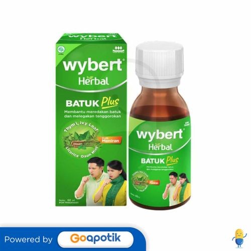 Wybert Herbal Batuk 60 Ml Botol