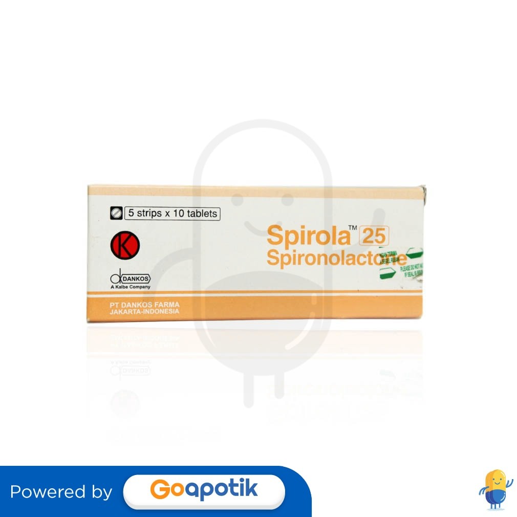 Spirola 25 Mg Box 50 Tablet