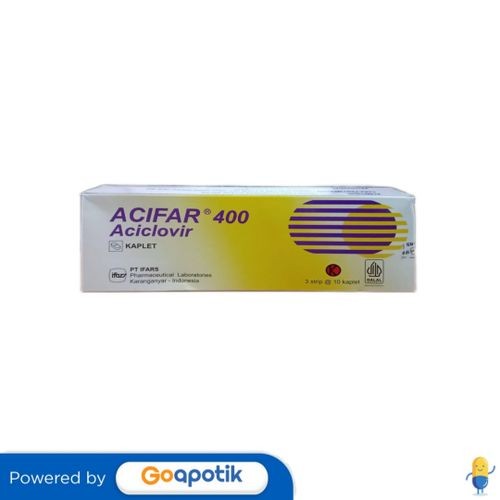 Acifar 400 Mg Box 30 Kaplet