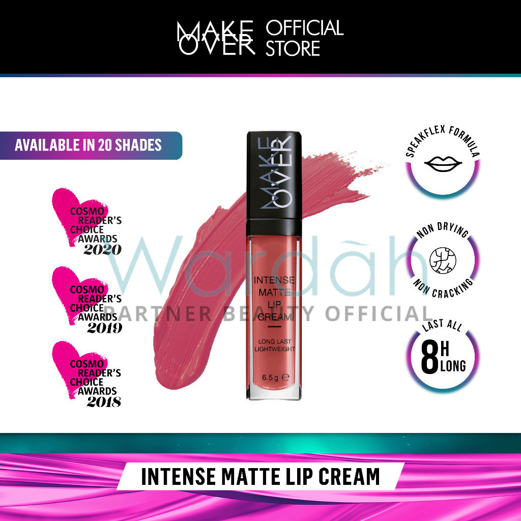 MAKE OVER Intense Matte Lip Cream NEW