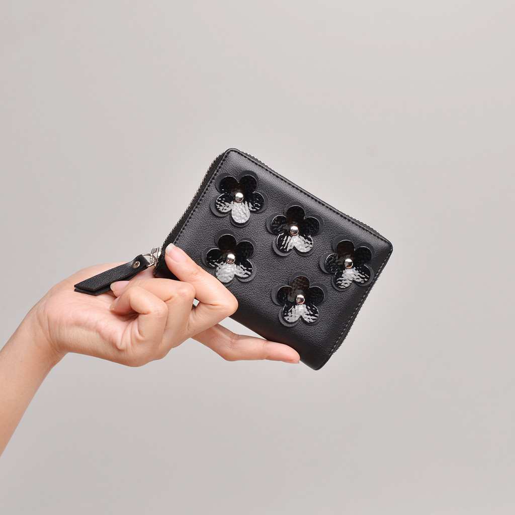 Adorable Projects - Flodeera Wallet Black - Dompet Wanita