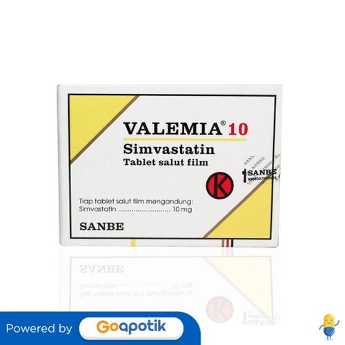 Valemia 10 Mg Box 30 Tablet