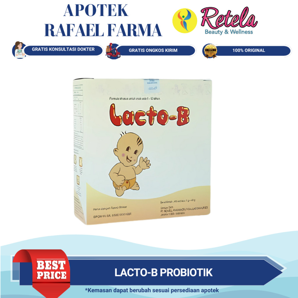 LACTO-B 1 BOX @1GR PROBIOTIK