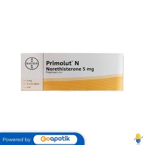 Primolut N 5 Mg Box 30 Tablet