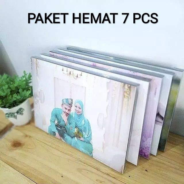 CETAK FOTO PLUS BINGKAI TERMURAH 10R. 7PCS (COD)