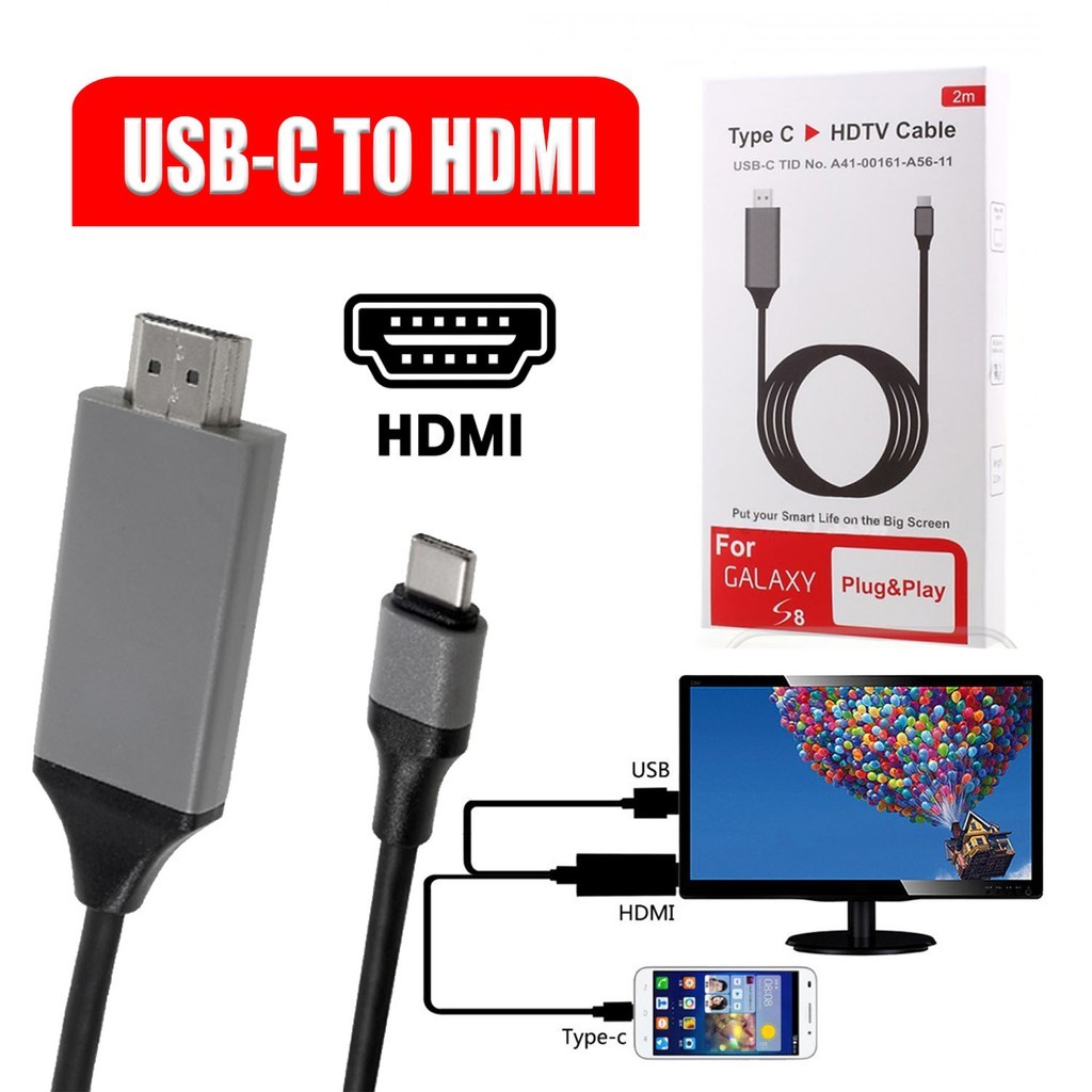 KABEL HDMI TYPE C MEDIA ADAPTER