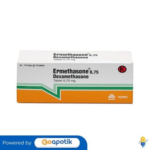 Ermethasone 0.75 Mg Box 100 Tablet