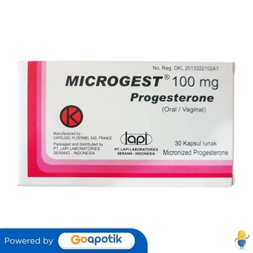 Microgest 100 Mg Box 30 Kapsul