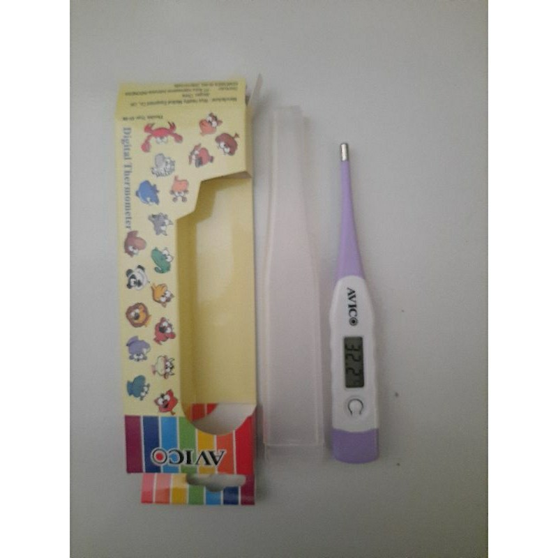 Termometer Suhu Digital Avico / Ternometer Ketiak Lentur Flexible