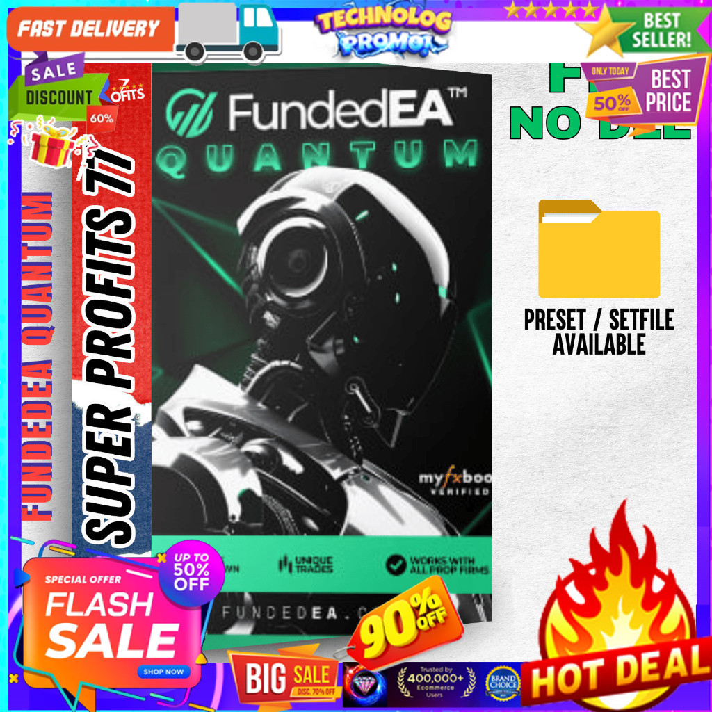 EA Robot Trading 1428 MT4 FundedEA Quantum v1.2