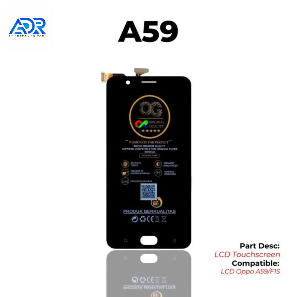 LCD Oppo A59/F1S OG Super