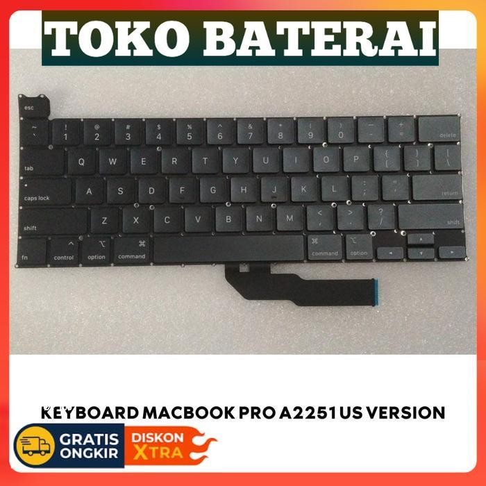KEYBOARD MACBOOK PRO 13 A2251 US VERSION
