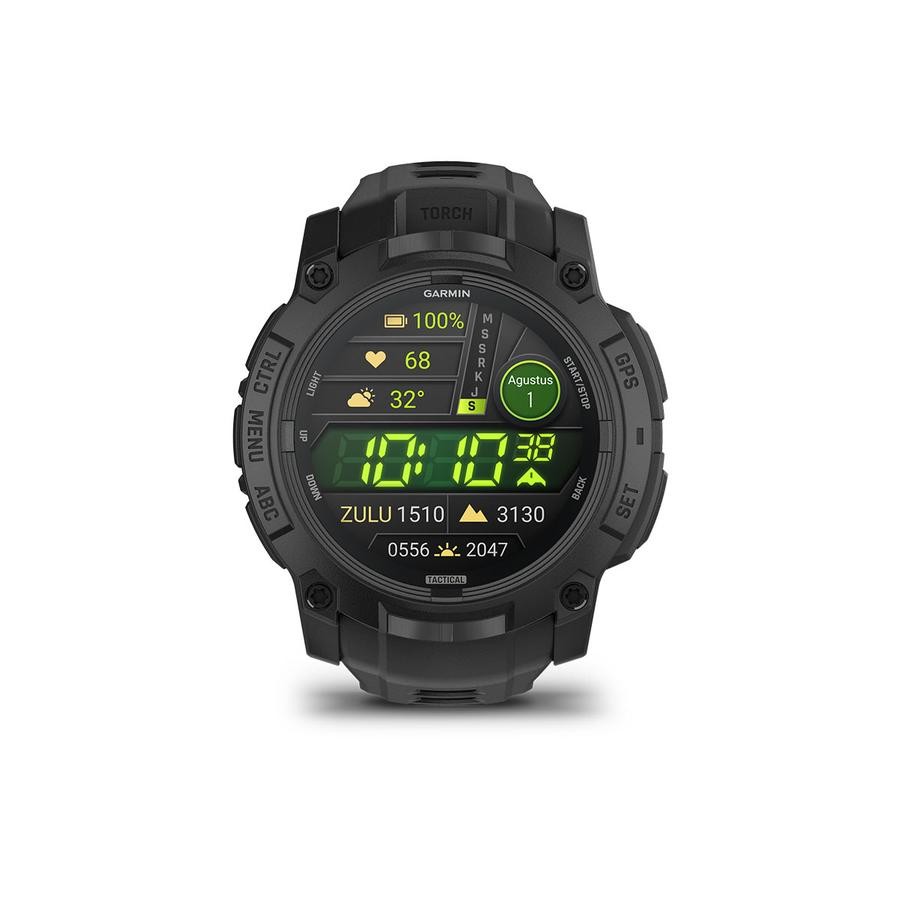 Garmin Instinct 3 Tactical AMOLED Smartwatch - 50mm