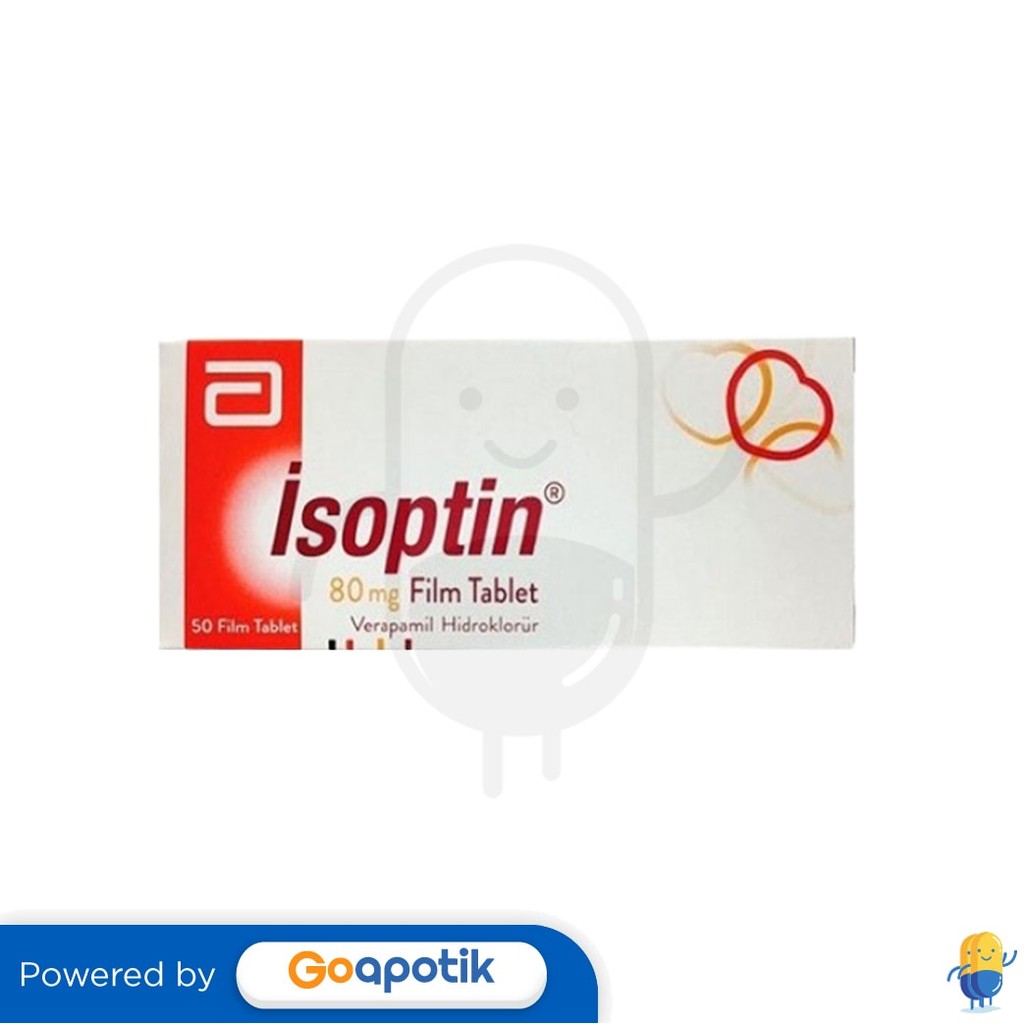 Isoptin 80 Mg Box 50 Tablet