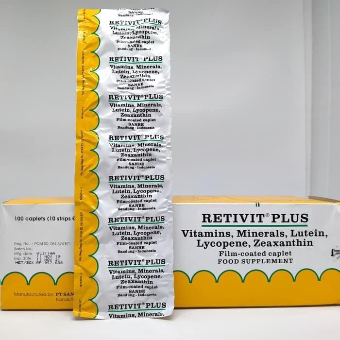 RETIVIT PLUS Strip 10 Kaplet