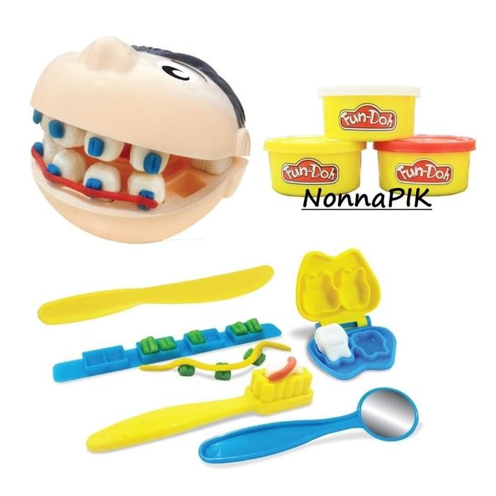 Fun Doh Doctor Teeth Si Ompong