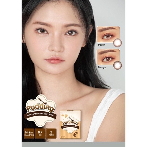 Softlens Pudding Mango / Pudding Peach