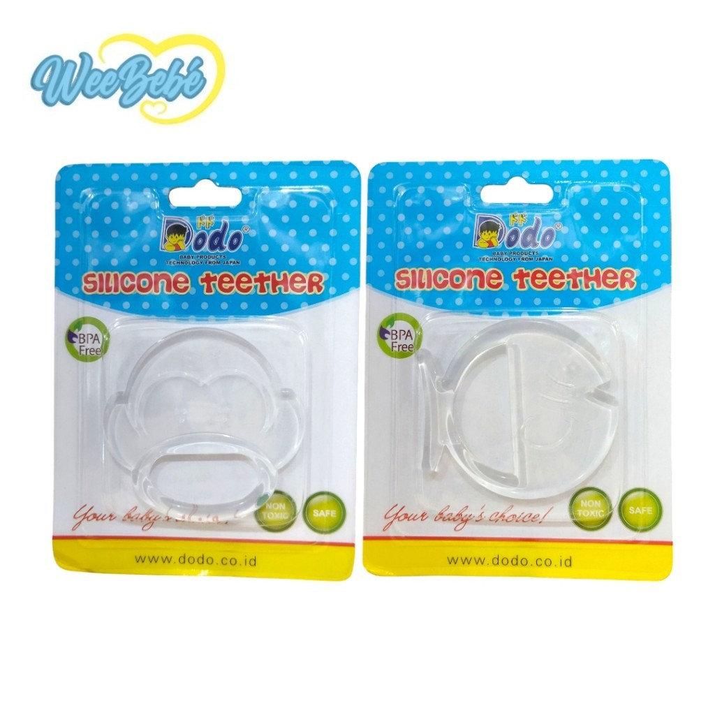 Silicone Teether/Gigitan Bayi #DAC006 DODO