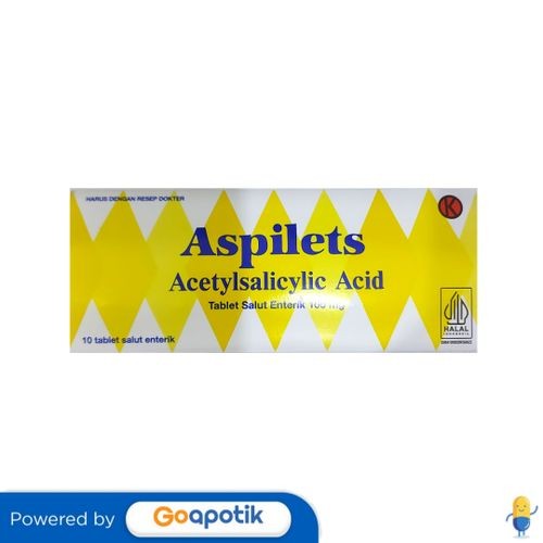 Aspilets 100 Mg Strip 10 Tablet