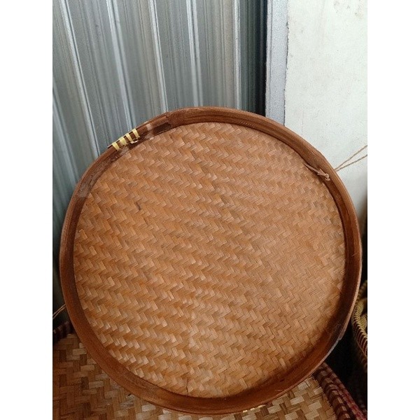 Tampah Bambu Diameter 50CM Tepi 5CM