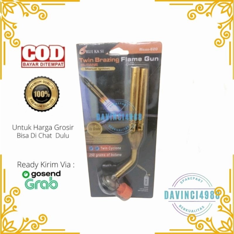 KEPALA LAS MANUAL DOUBLE