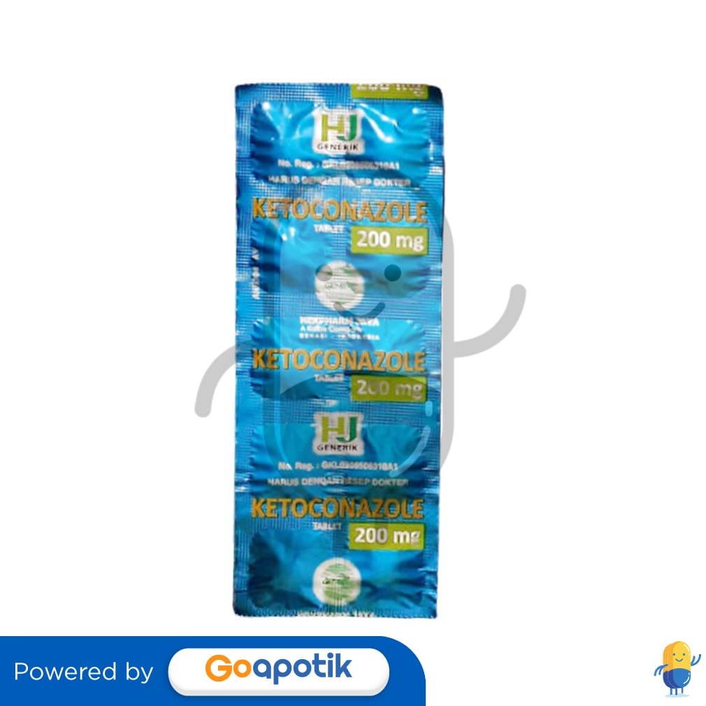 Ketoconazole Hexpharm 200 Mg Strip 10 Tablet